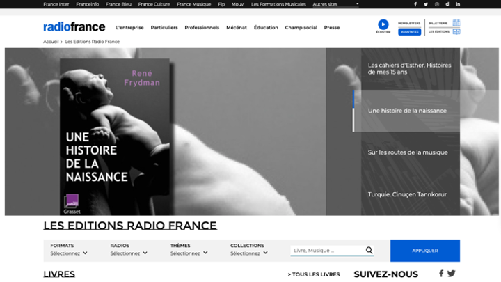 RnD continue d'accompagner Radio France