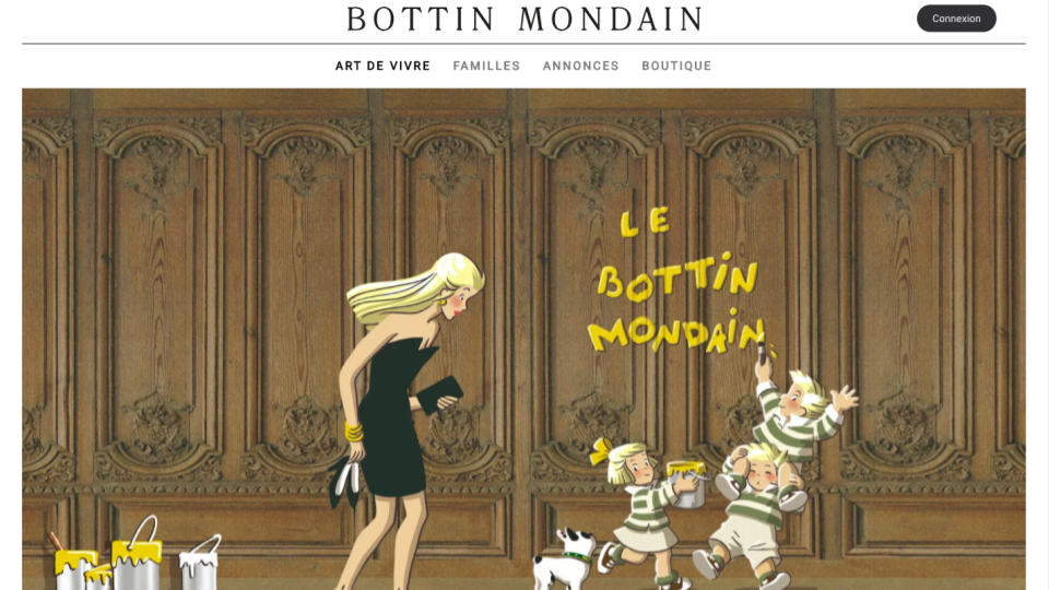 Le Bottin mondain confie à RnD la refonte de son site web