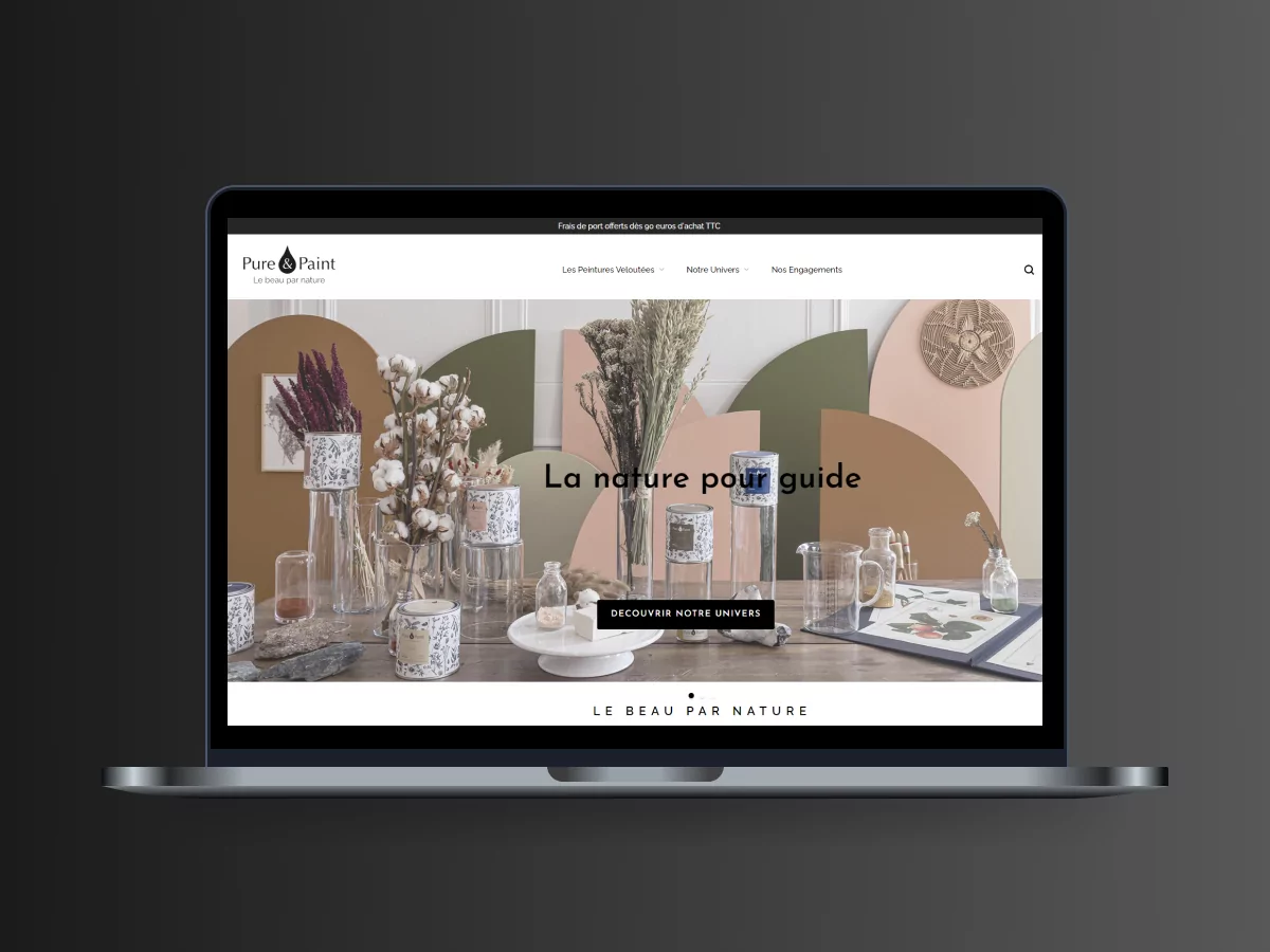 RnD met en ligne le nouveau site Pure & Paint