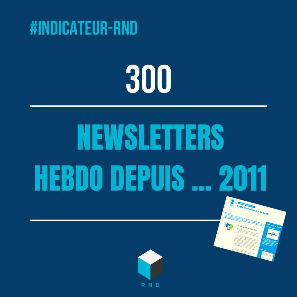 RnD célèvre sa 300eme newsletter