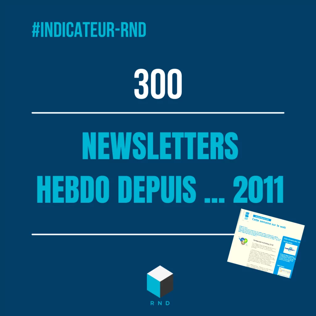 RnD célèvre sa 300eme newsletter