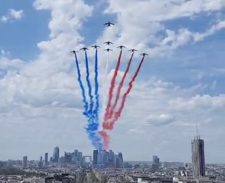 Répétition 14 juillet 2023 à Paris