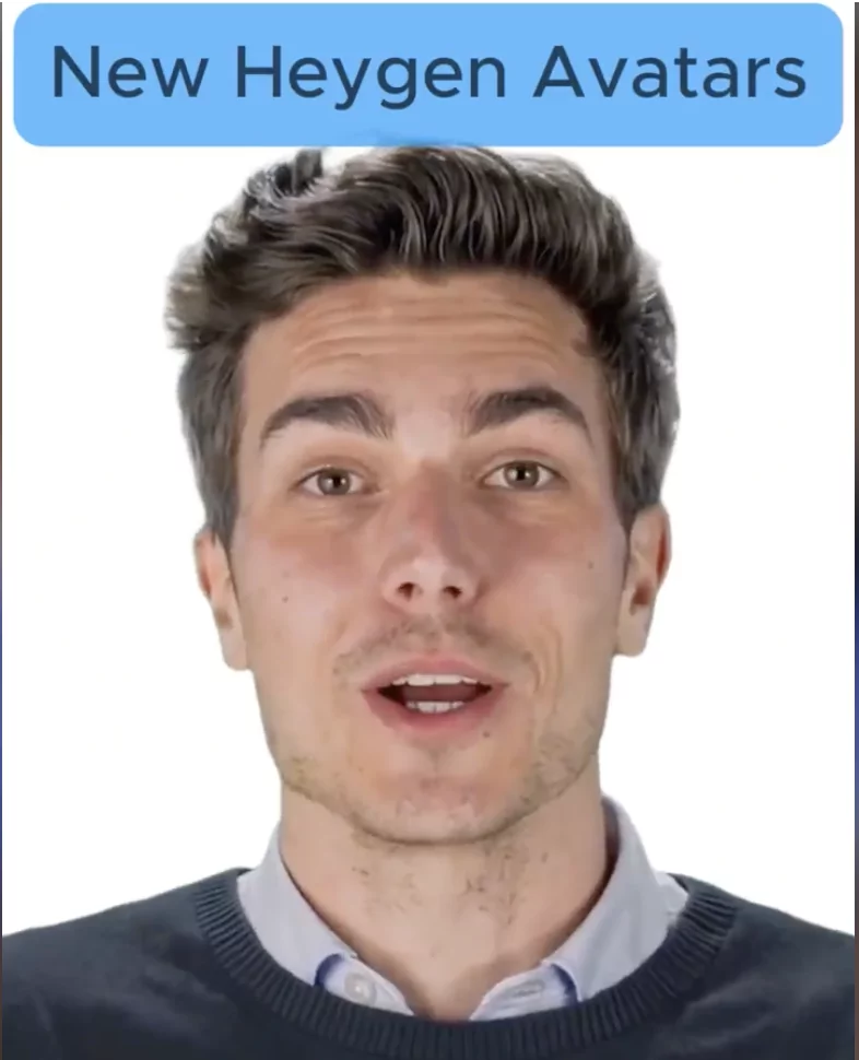 Nouveaux avatars Heygen