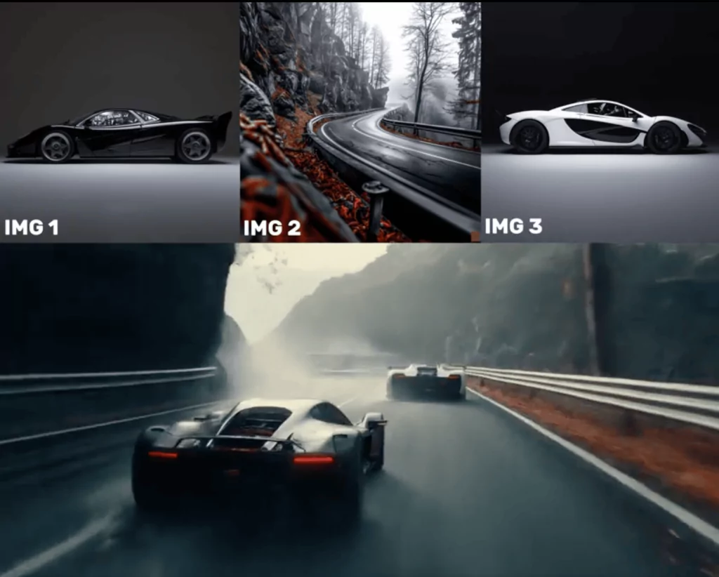 Exemple 2 de génération de vidéo IA