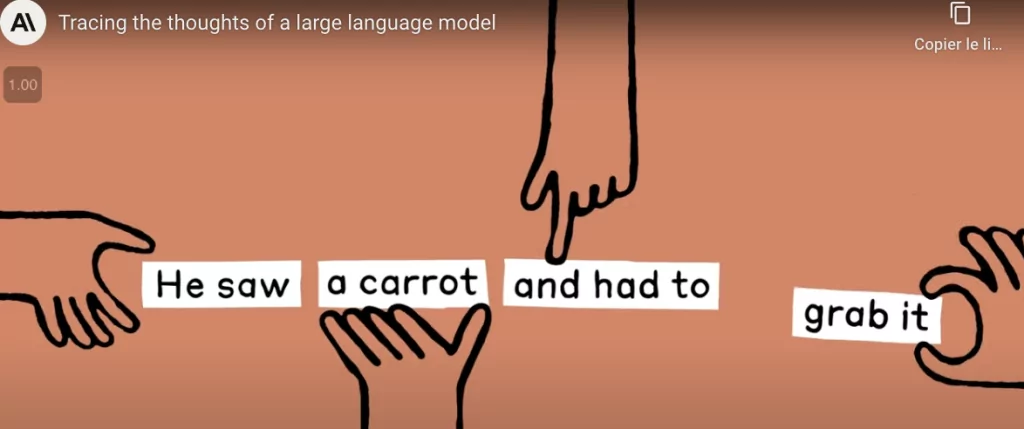 Extrait d'une vidéo pour comprendre l'IA