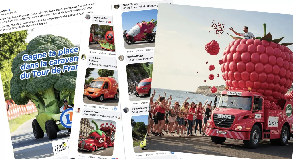 Concours Facebook lancé par Leclerc