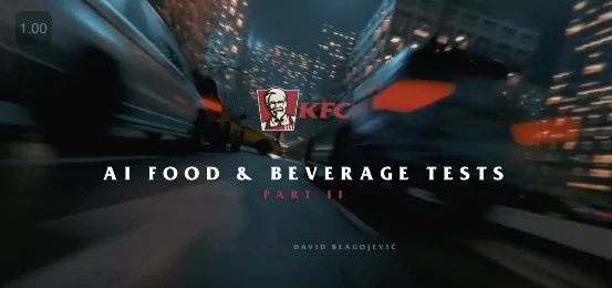 Extrait de la pub fictive pour KFC