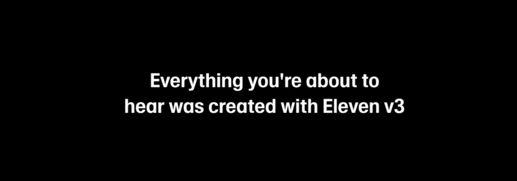 ElevenLabs sort une V3