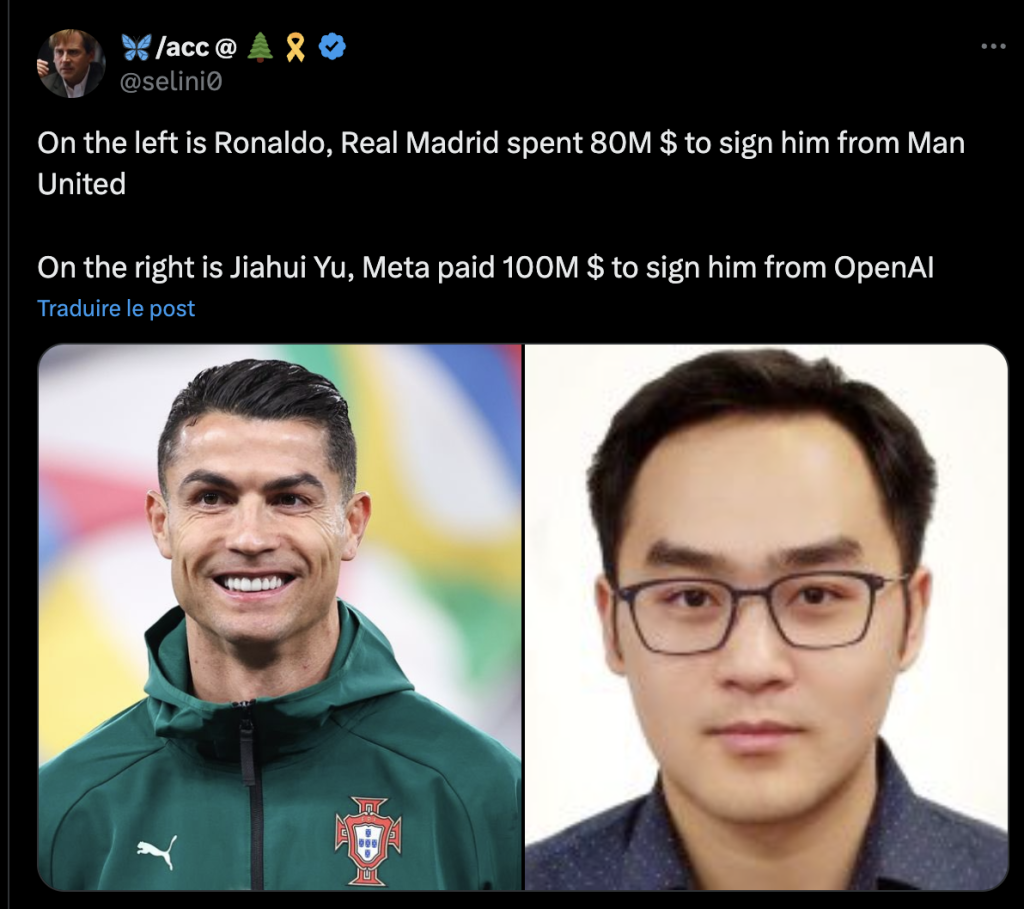 Meta et pôle IA