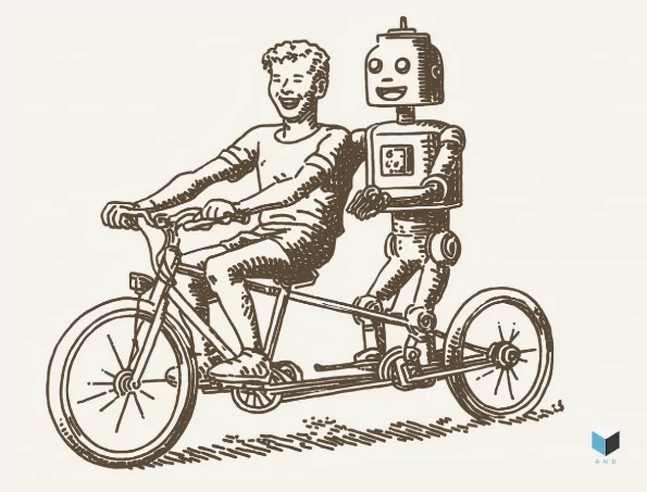 Collaboration humain-IA en tandem