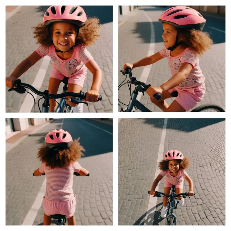 Exemple de cohérence visuelle d’un personnage généré par IA