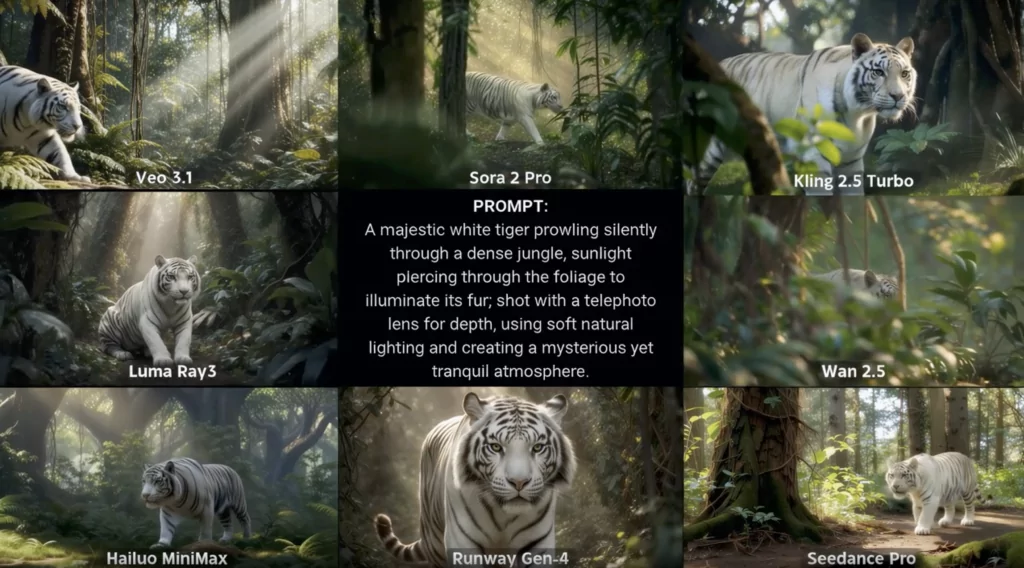 Comparaison des modèles