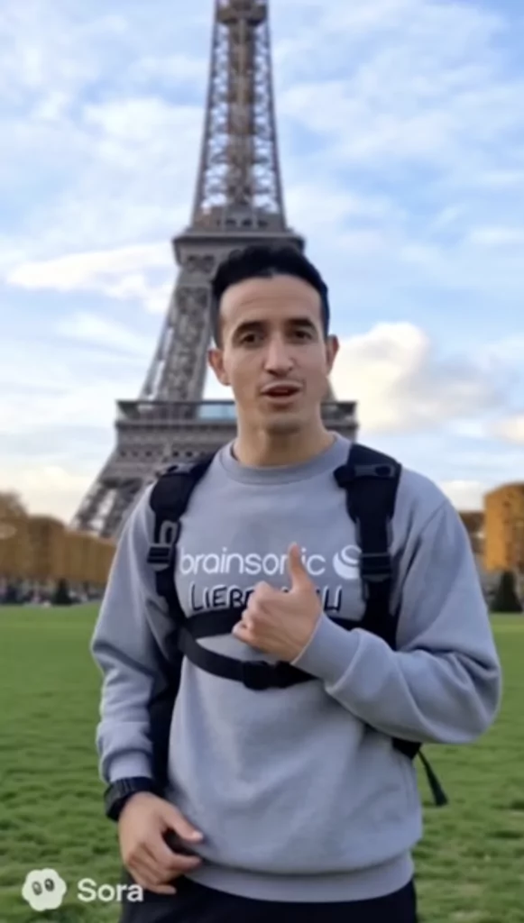 Tibo InShape a ouvert son caméo sur Sora 2