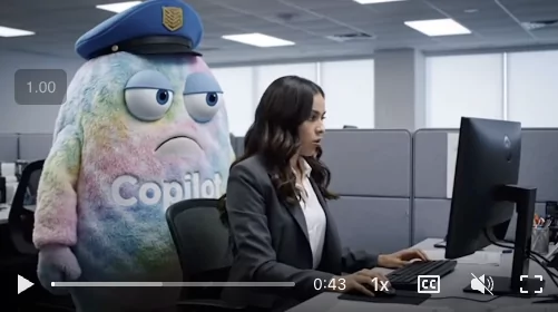 Vidéo de compagnon LLM derrière son dos