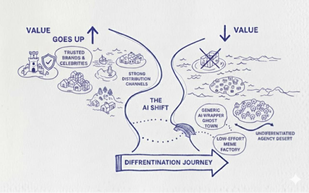 Carte des contenus qui vont prendre de la valeur