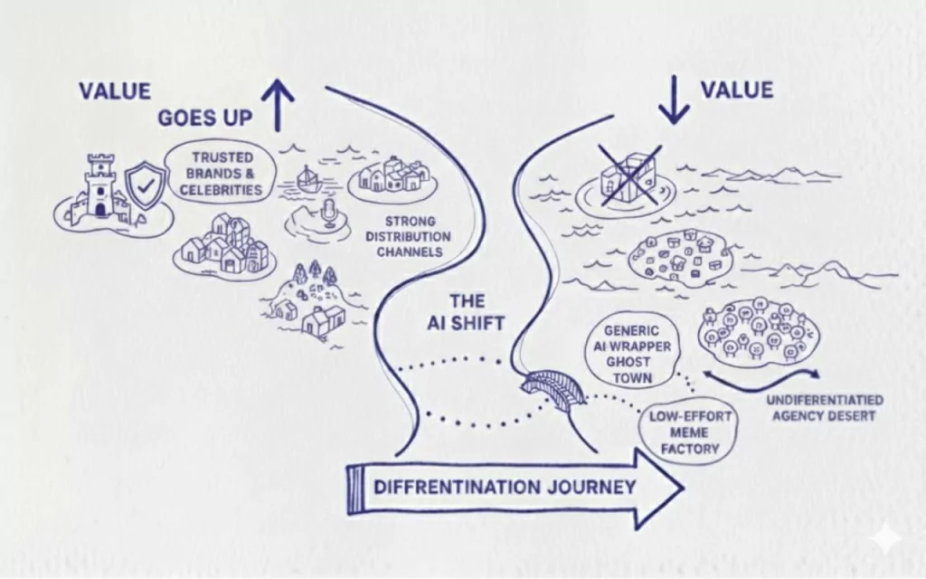 Carte des contenus qui vont prendre de la valeur