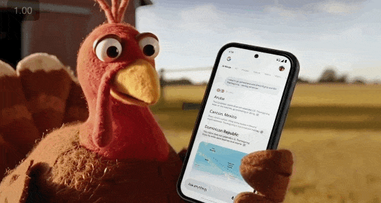Première pub "AI inside" pour Google