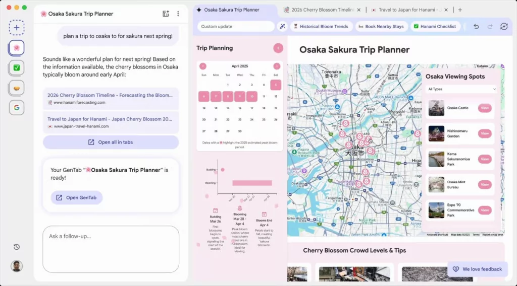 Démonstration Google Disco