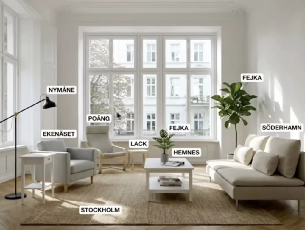 La décoration d'intérieur par Gemini