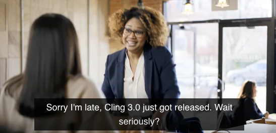 Sortie de Kling 3.0 pour générer des vidéos IA