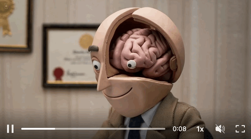 Cerveau rétrécit par l'utilisation de l'IA